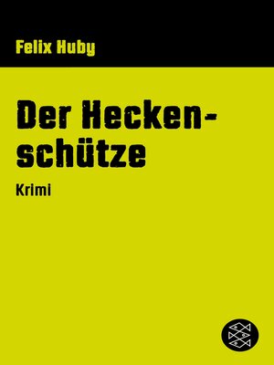 cover image of Der Heckenschütze